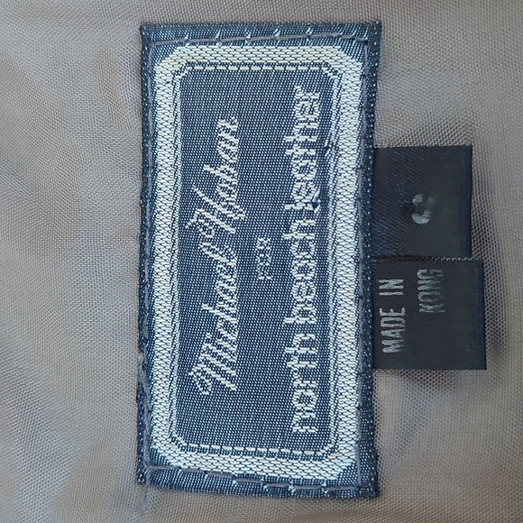 Michael Hoban North Beach Printed Leather Leopard Pattern Dress size Sma… - Picture 3 of 9